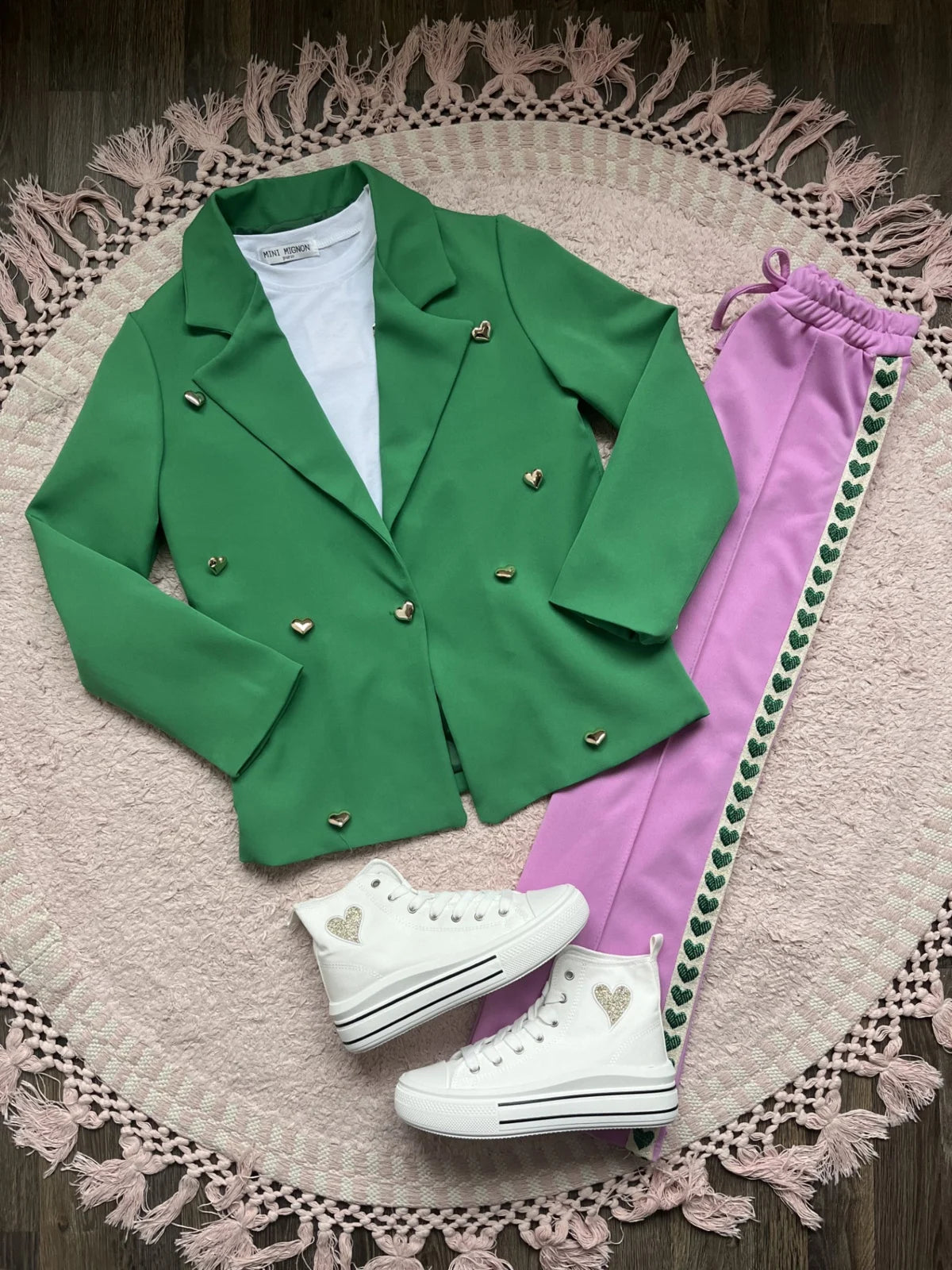 Broek Hartjes Lila