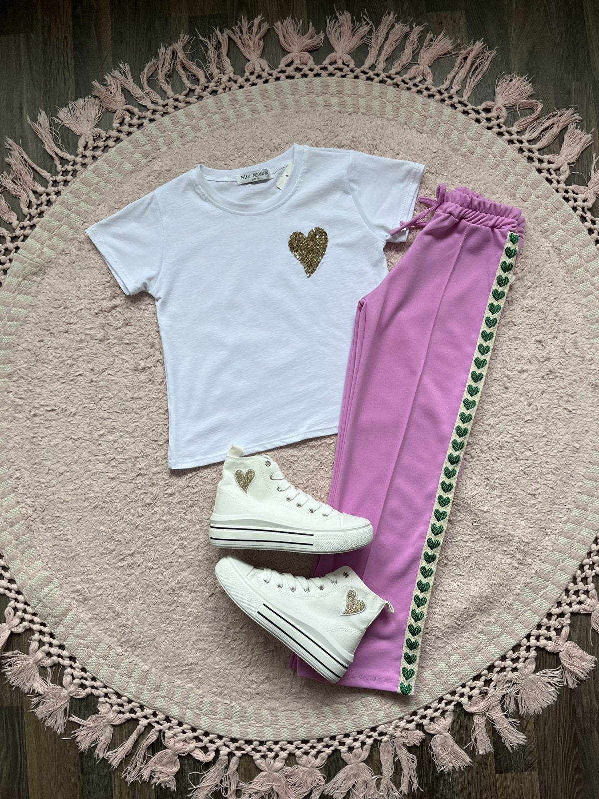 Broek Hartjes Lila