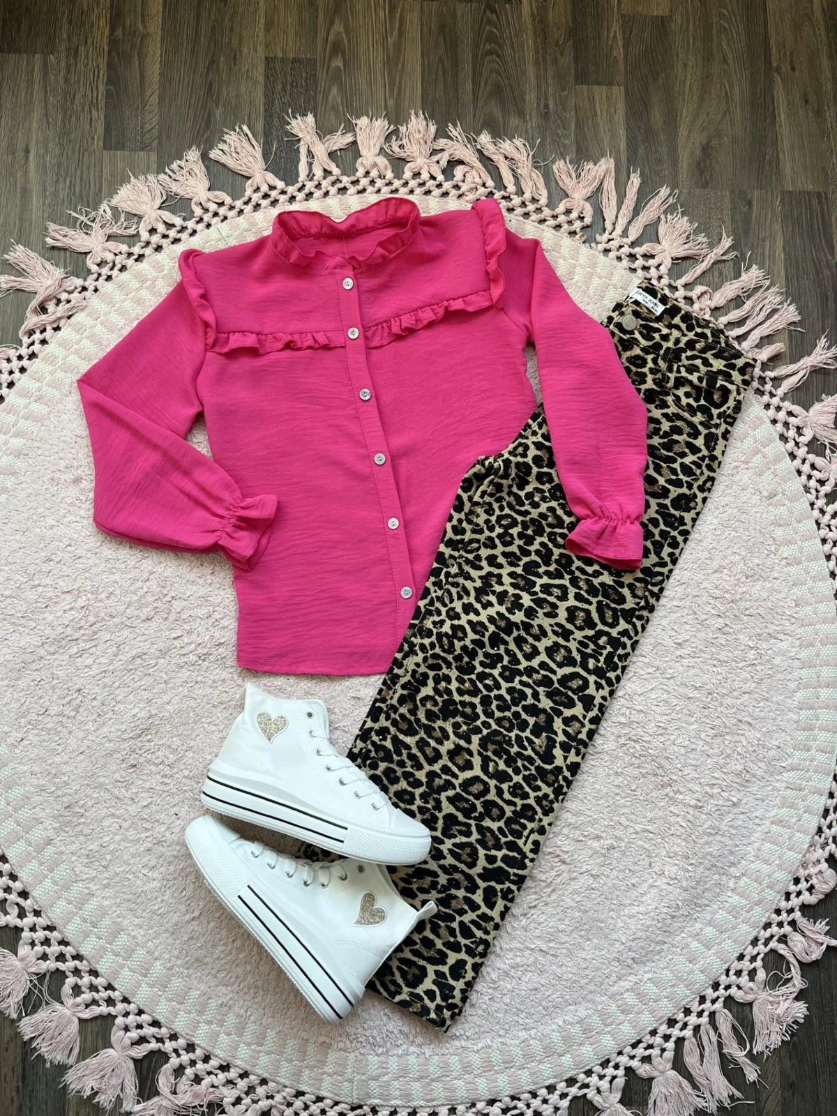 Jeans Panter met Steentjes