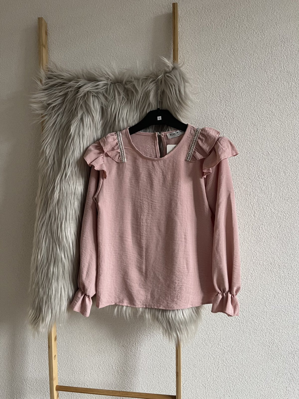 Blousje Ruffled Pink