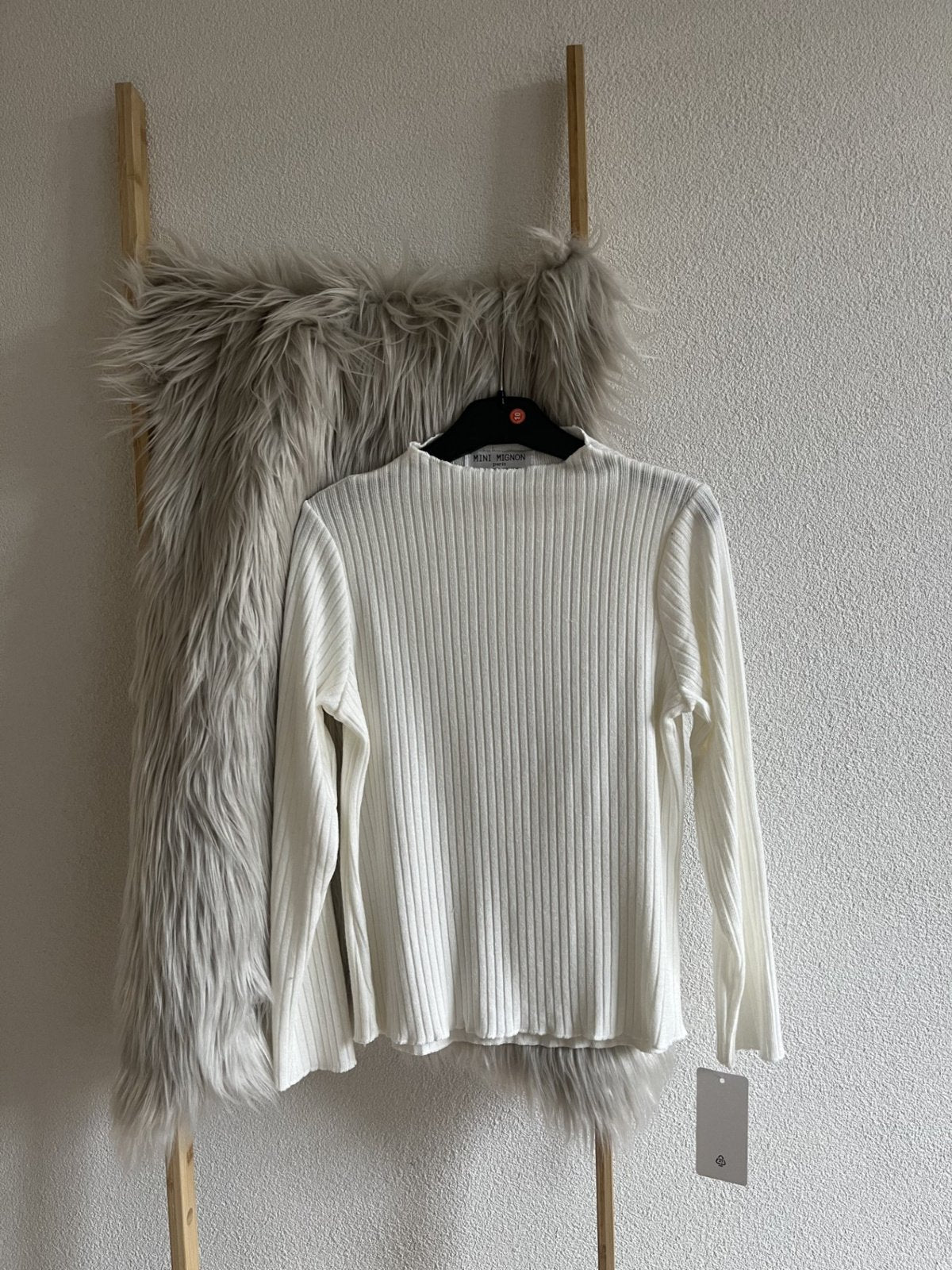 Soft Ribbed top White