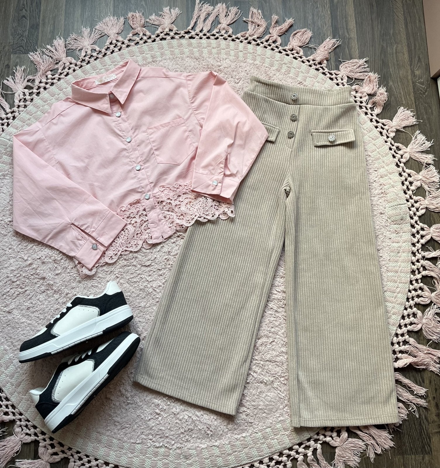 Blousje Roze met Kant