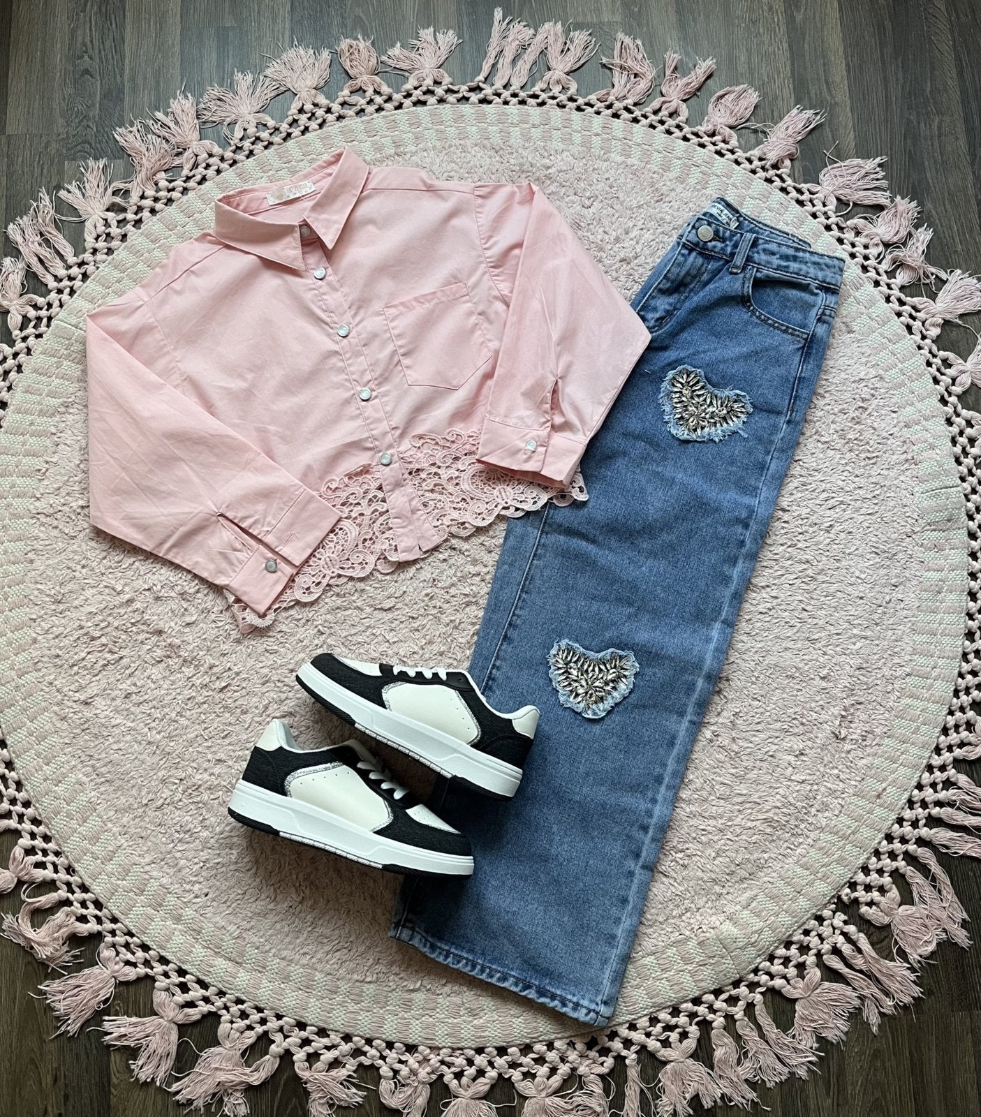 Jeans Steentjes Hart