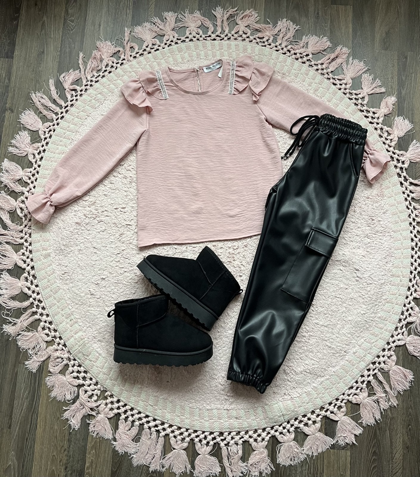 Blousje Ruffled Pink