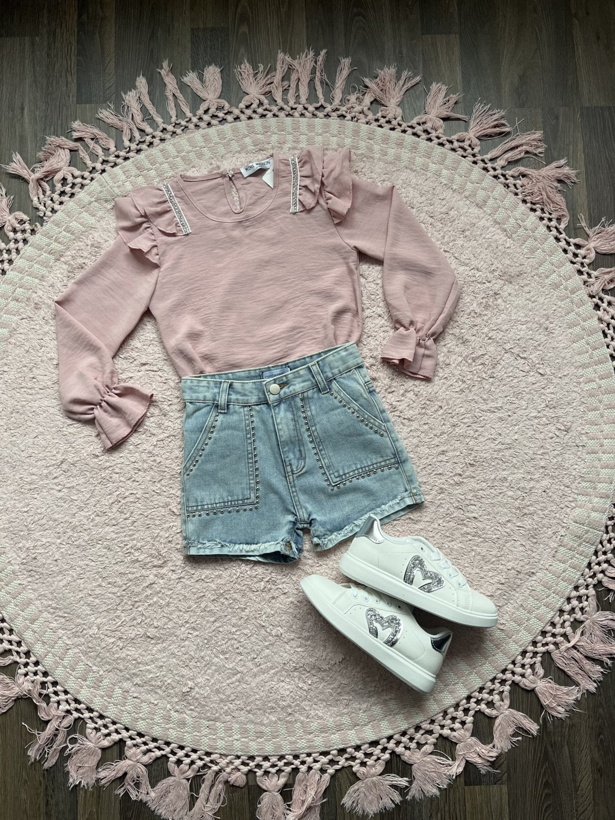 Blousje Ruffled Pink