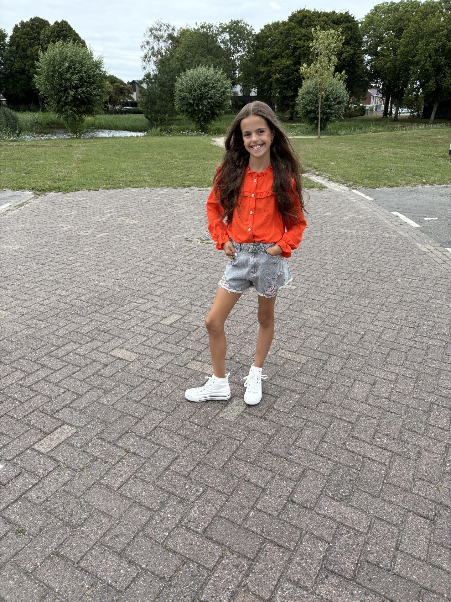 Blousje Orange