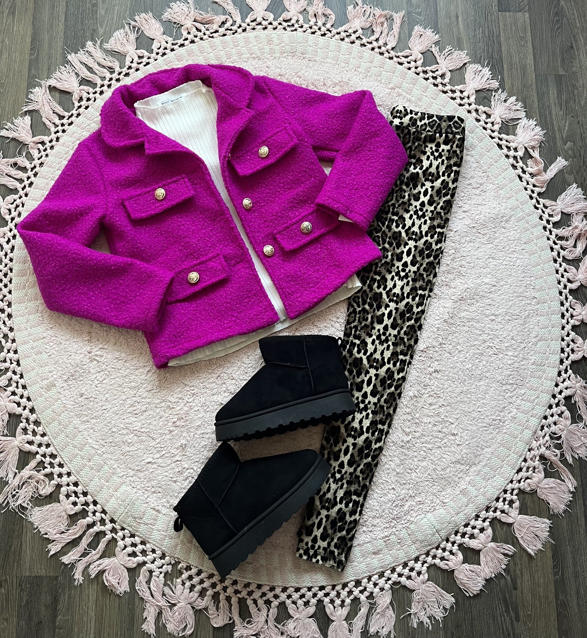 Vestje Deep Pink